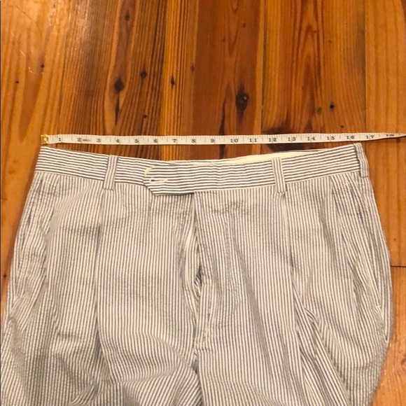 Nautical seesucker suit pants - size 33/32 - Picture 6 of 7